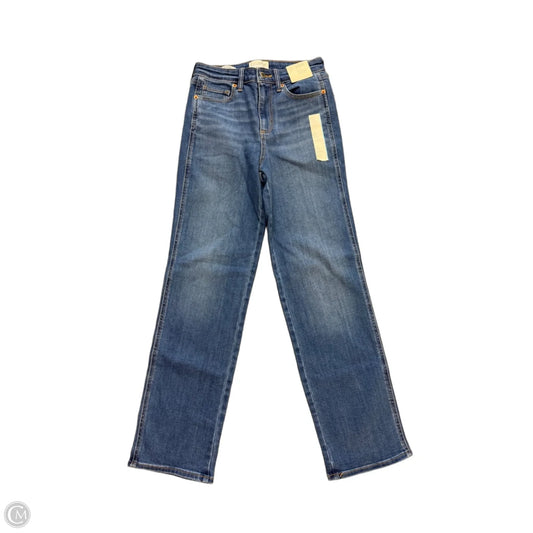 Jeans Straight By Universal Thread In Blue Denim, Size: 6