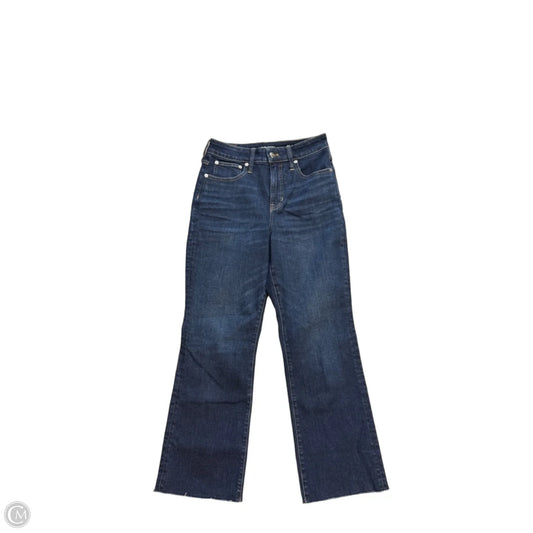 Jeans Boot Cut By J. Crew In Blue Denim, Size: 4