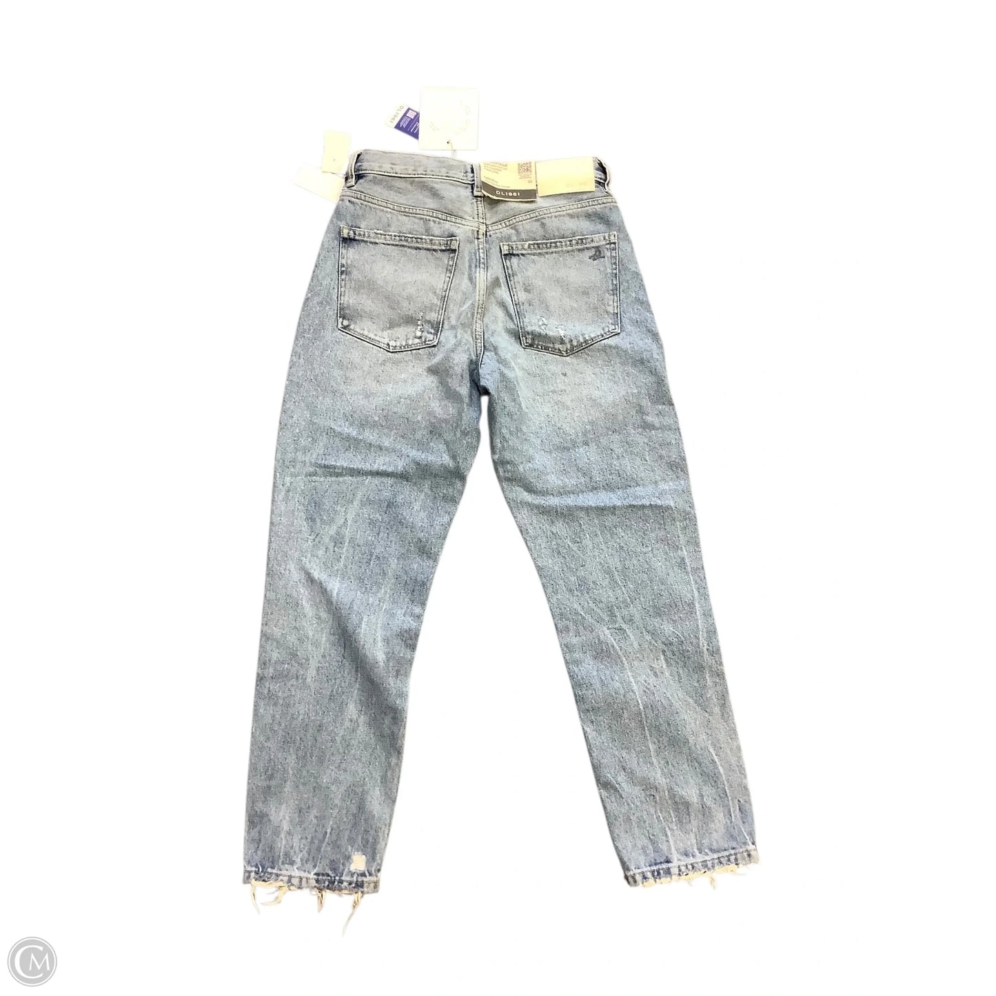 Jeans Straight By Dl1961 In Blue Denim, Size: 4