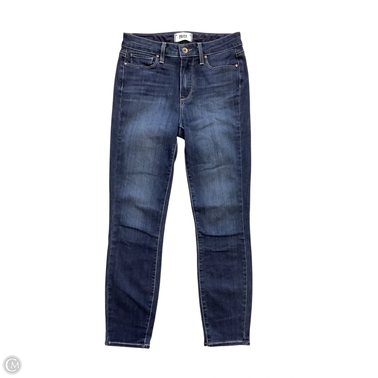 Jeans Skinny By Paige In Blue Denim, Size: 2(25)