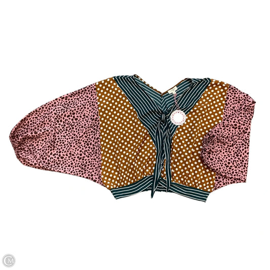 Top Long Sleeve By Umgee In Multi-colored, Size: L