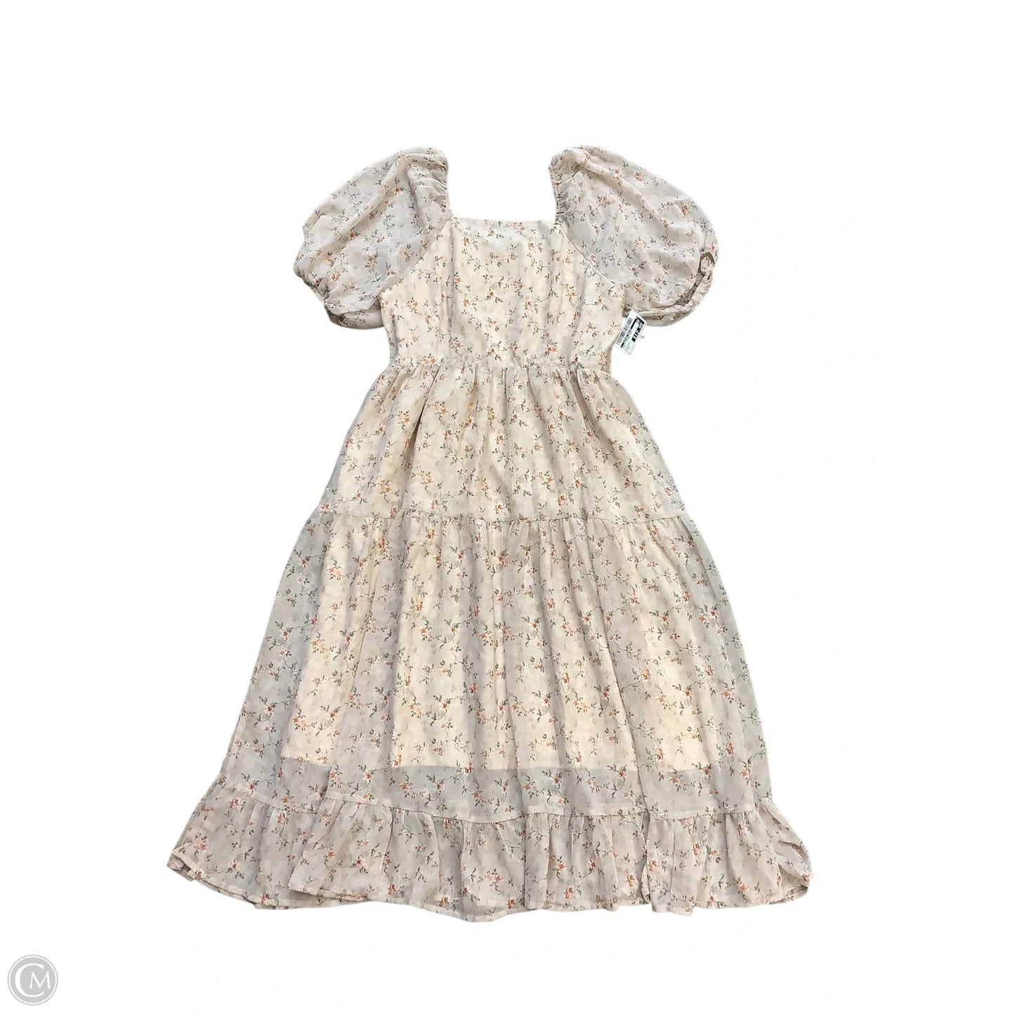 Dress Casual Midi By Clothes Mentor In Pink, Size: M