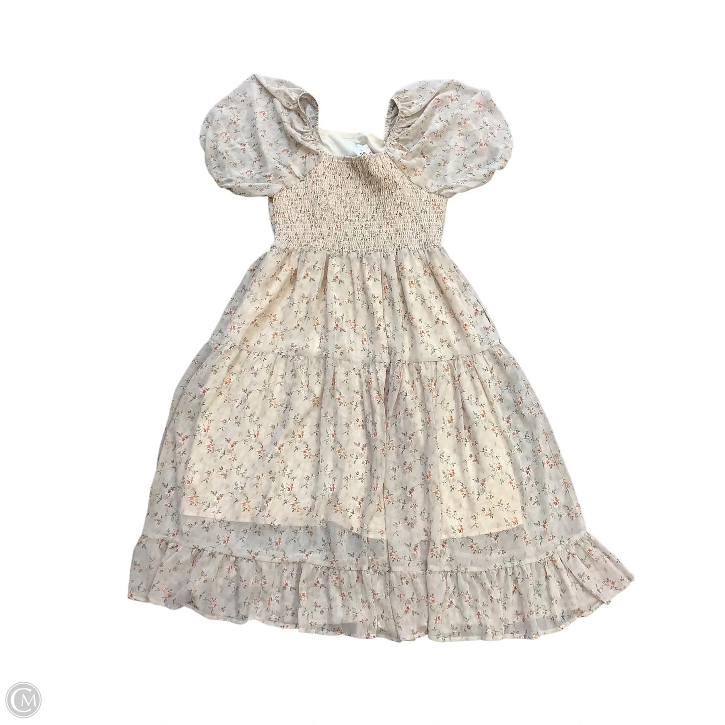 Dress Casual Midi By Clothes Mentor In Pink, Size: M