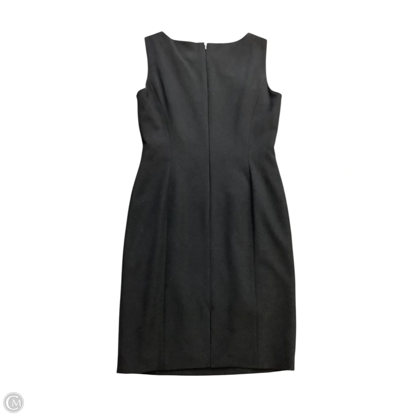 Dress Casual Midi By Tahari In Black, Size: 8