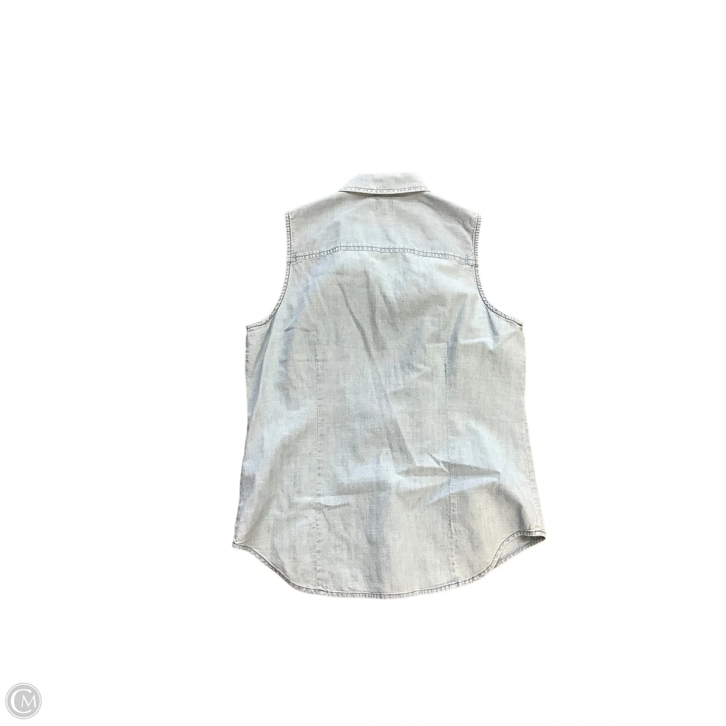 Top Sleeveless By J. Crew In Blue, Size: S