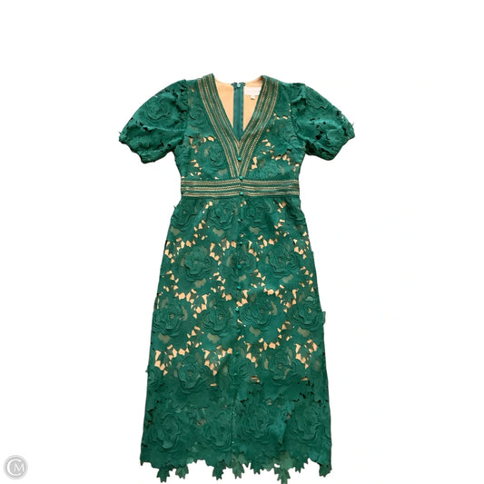 Dress Party Long By Adelyn Rae In Green, Size: M