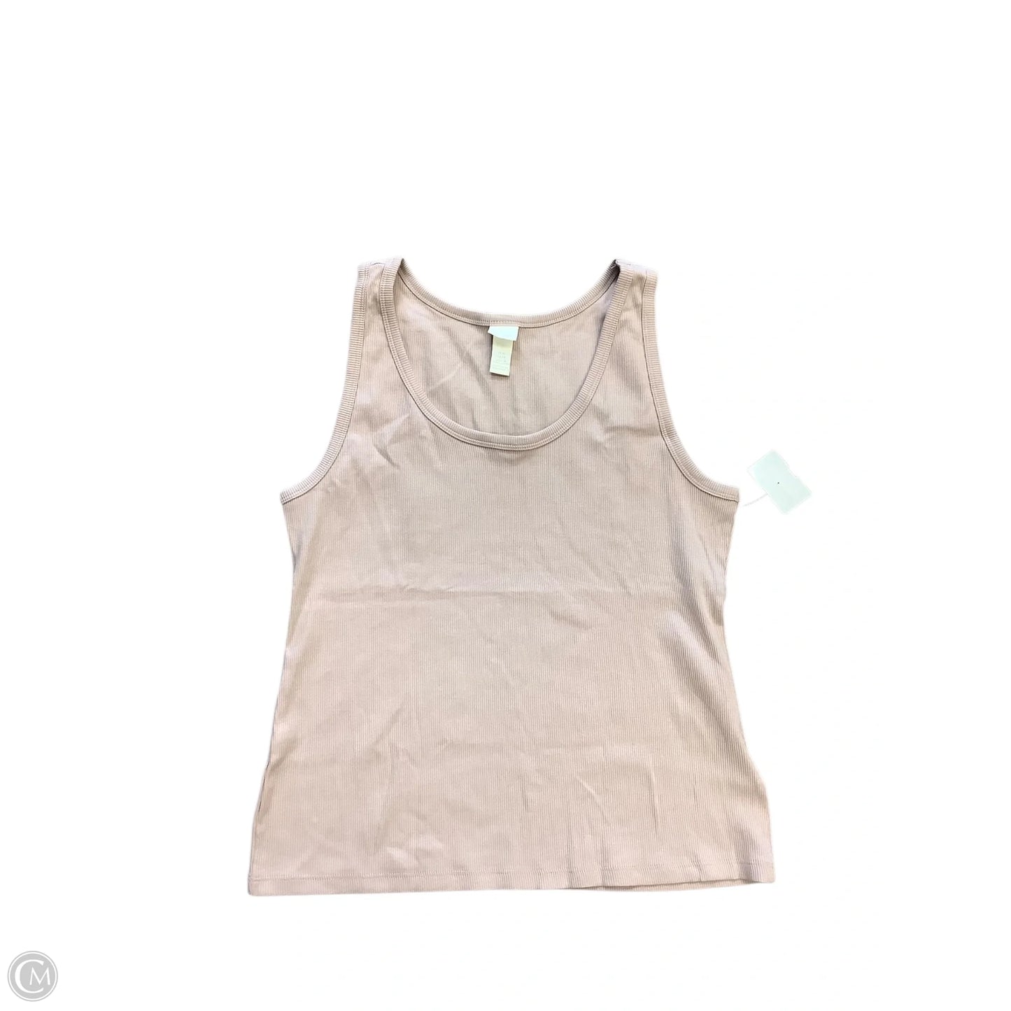 Tank Top By H&m In Beige, Size: Xl