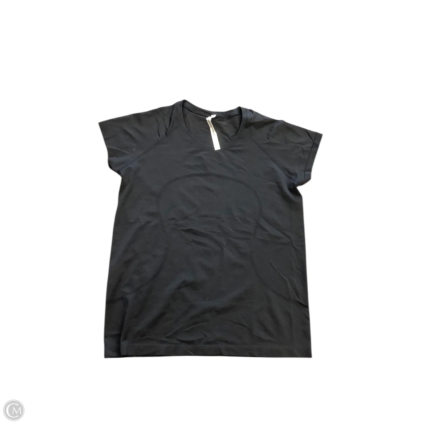Top Short Sleeve By Lululemon In Black, Size: 16