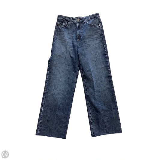 Jeans Wide Leg By Ag Jeans In Blue, Size: 4