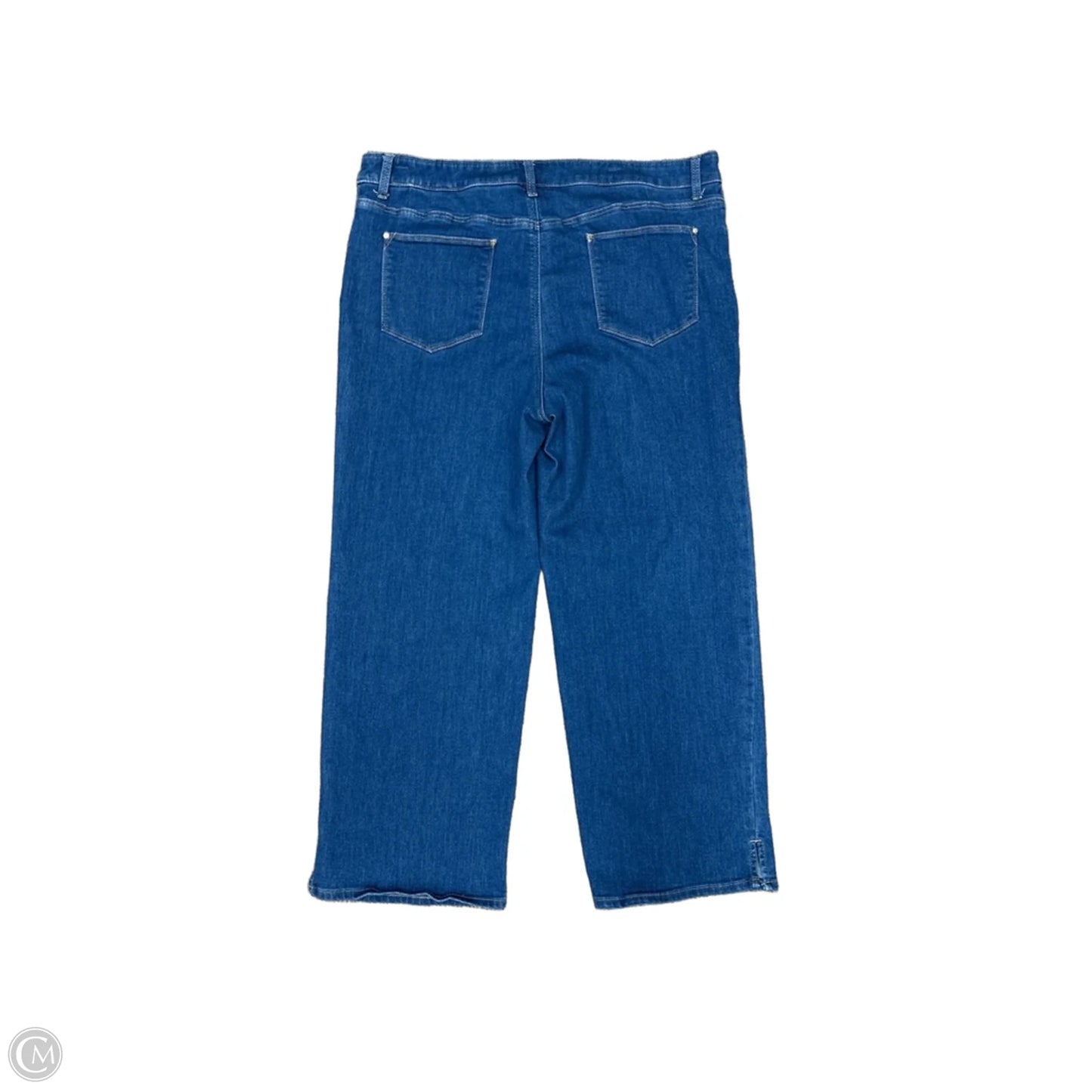 Jeans Straight By Chicos In Blue, Size: Xl