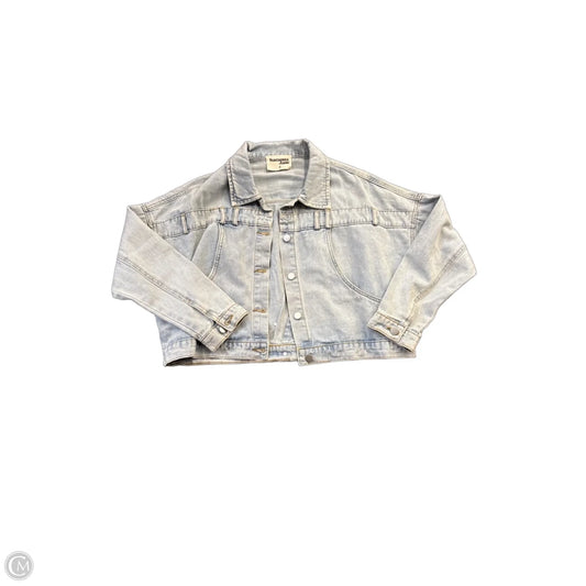 Jacket Denim By Savanna Jane In Blue, Size: M