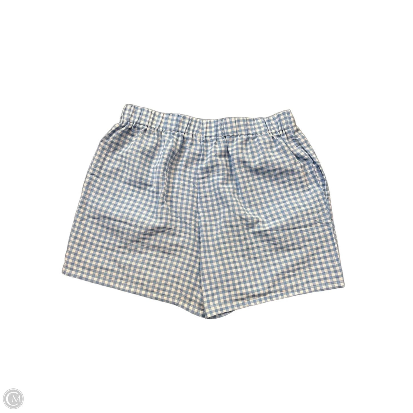 Shorts By Clothes Mentor In Blue & White, Size: L