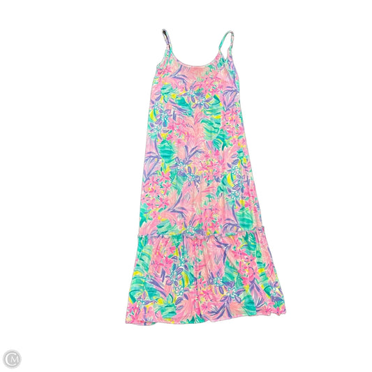 Swimwear Cover-up Designer By Lilly Pulitzer In Pink, Size: S