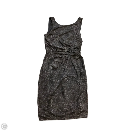 Dress Party Midi By Calvin Klein In Black, Size: 4