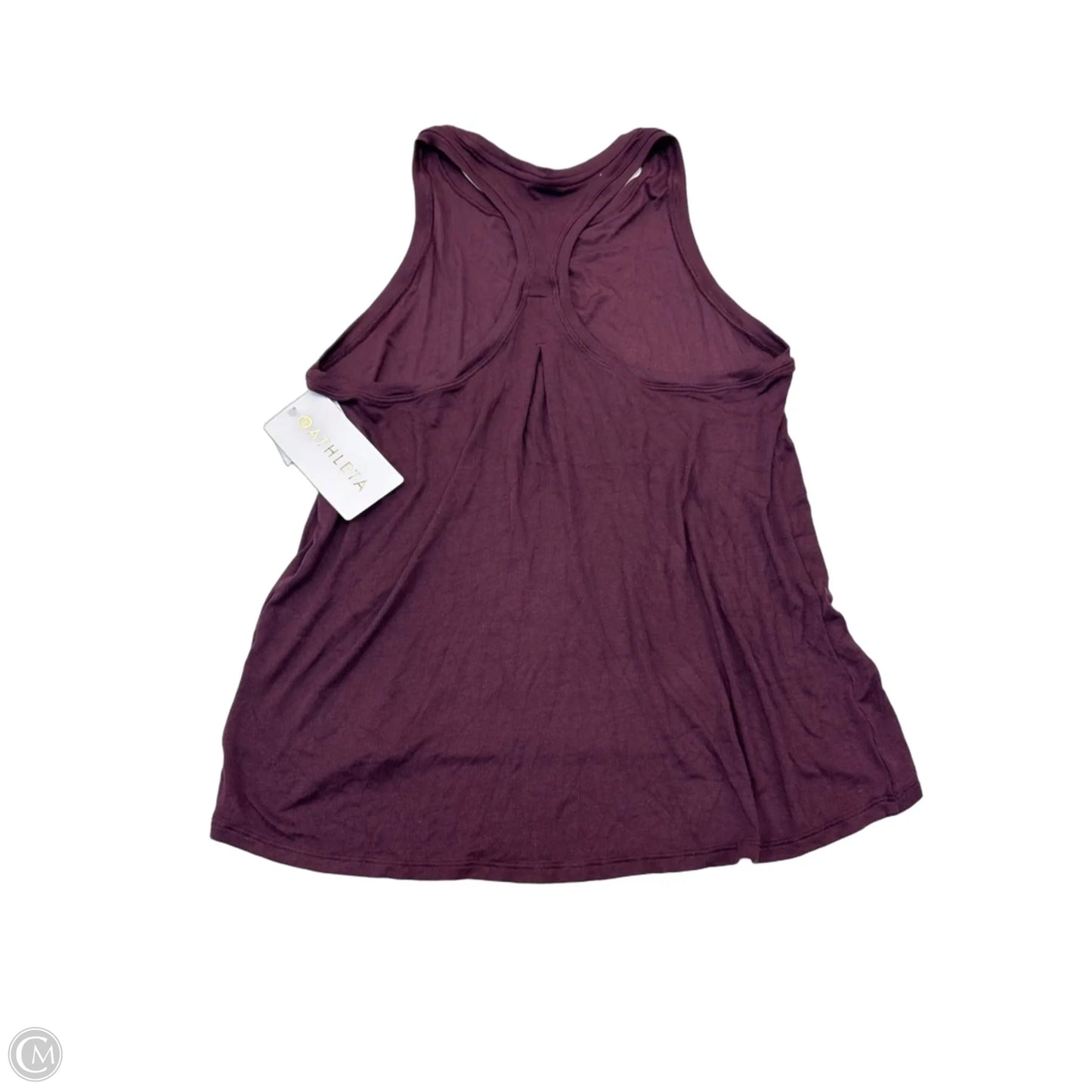 Athletic Tank Top By Athleta In Maroon, Size: M