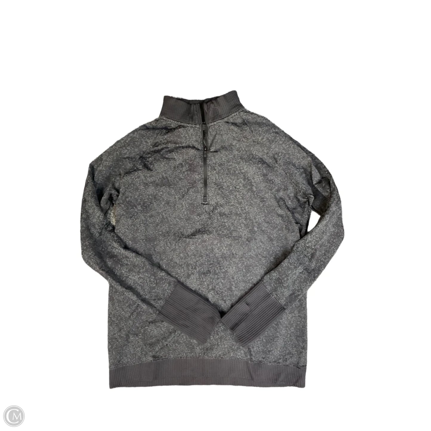 Athletic Jacket By Lululemon In Black, Size: M