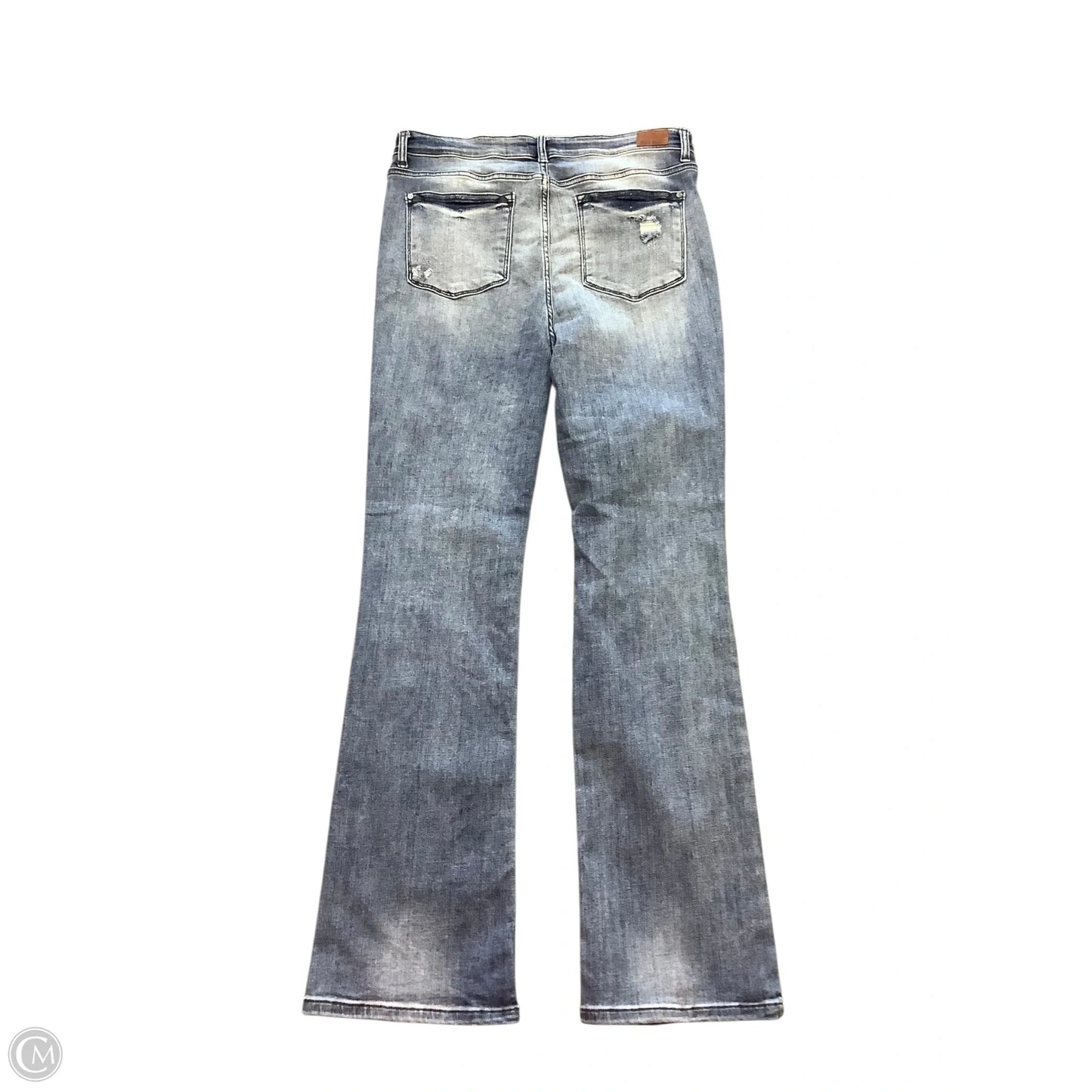 Jeans Straight By Judy Blue In Blue, Size: 15