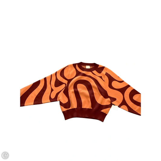 Top Long Sleeve By Kerisma In Orange, Size: S