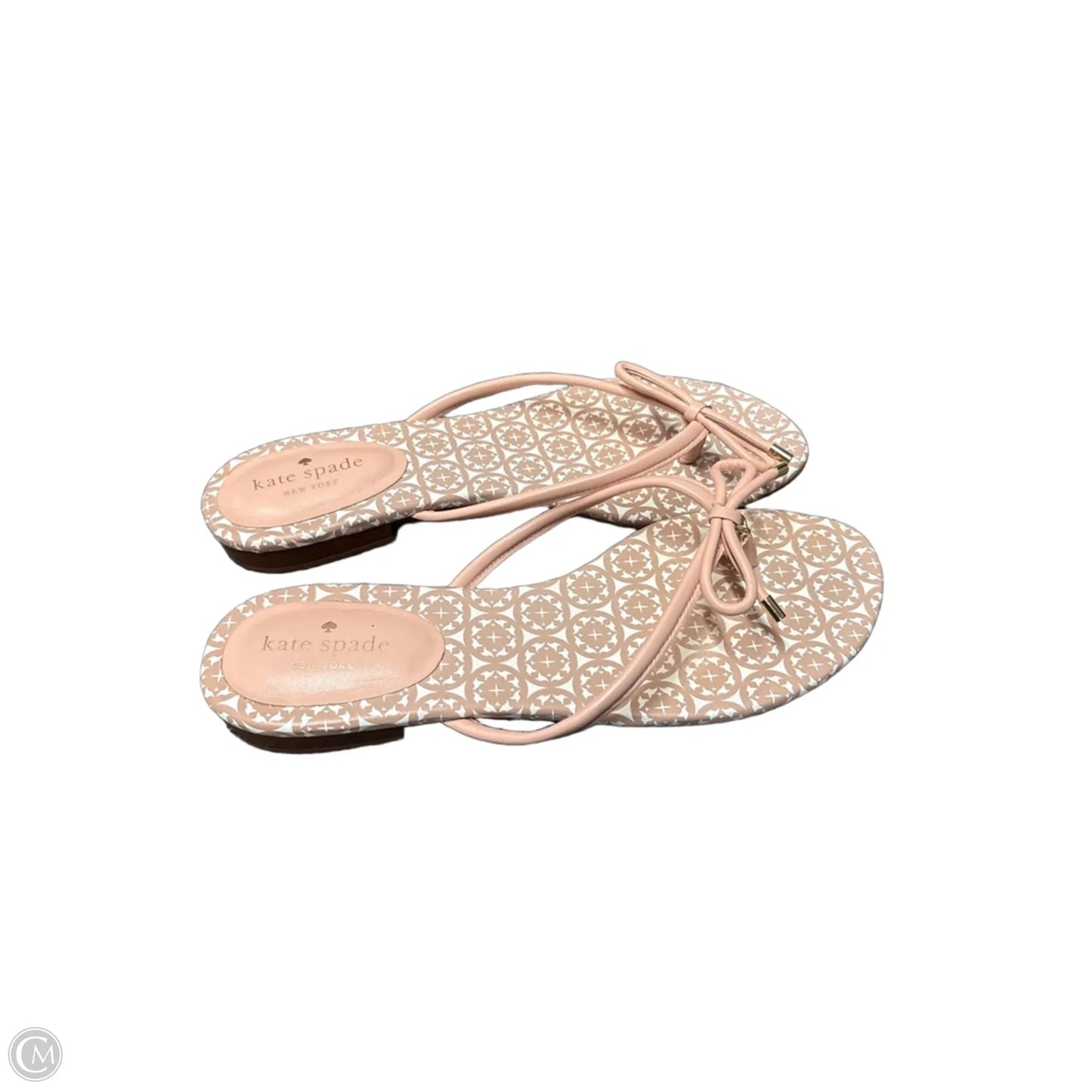 Sandals Designer By Kate Spade In Beige, Size: 9.5