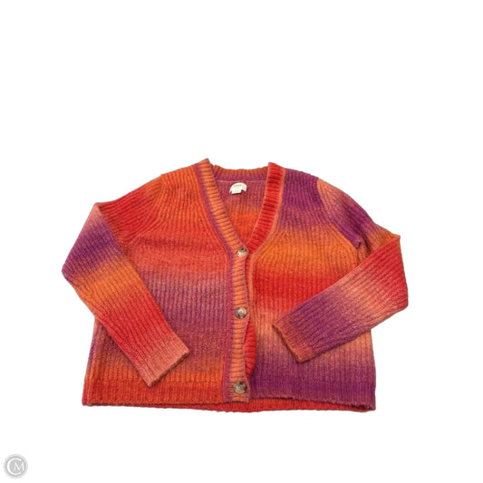 Sweater Cardigan By Maeve In Multi-colored, Size: Xs