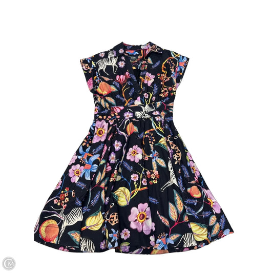 Dress Casual Midi By Anthropologie In Multi-colored, Size: 2