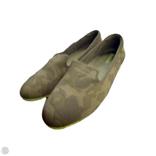 Shoes Flats By Vivaia In Green, Size: 9.5