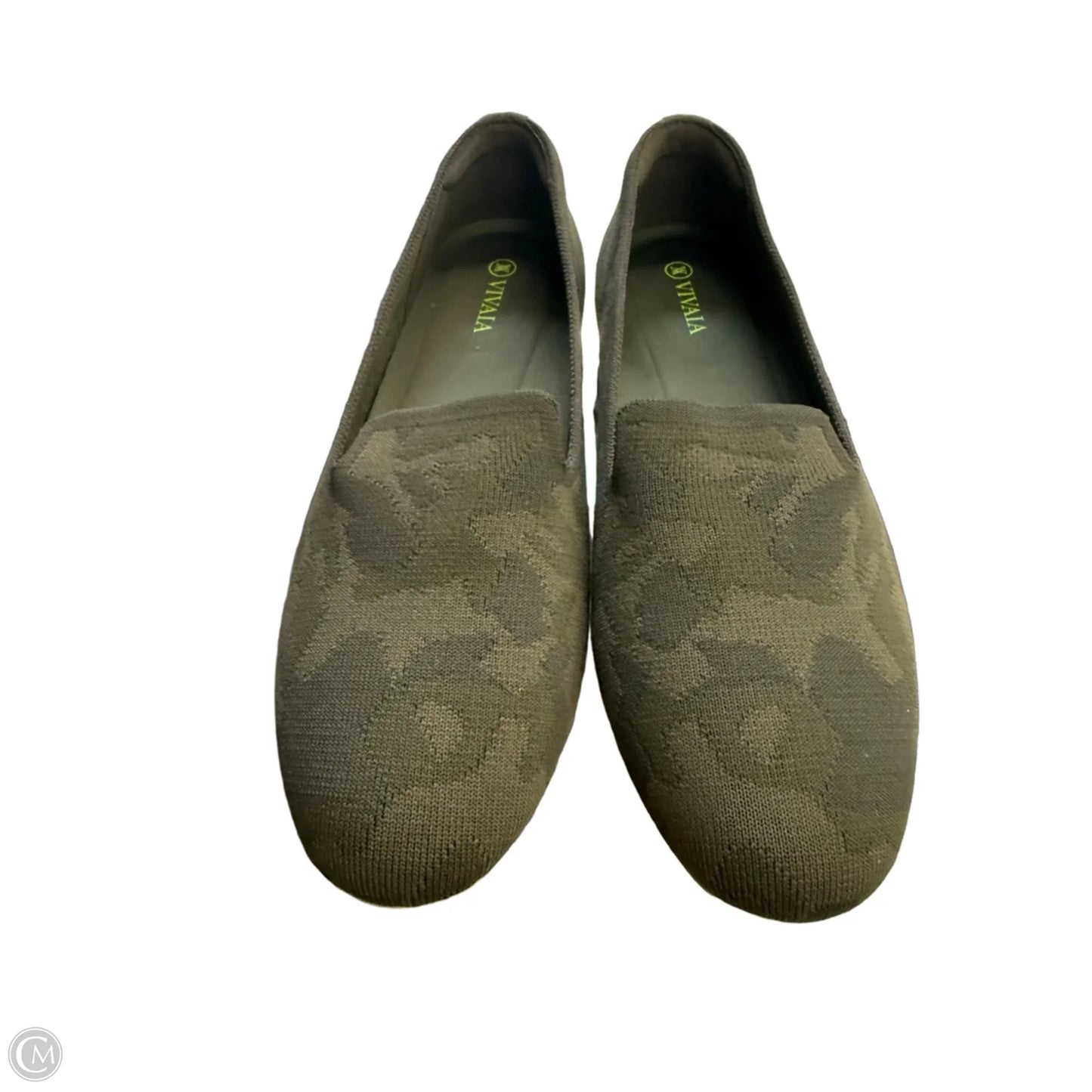 Shoes Flats By Vivaia In Green, Size: 9.5