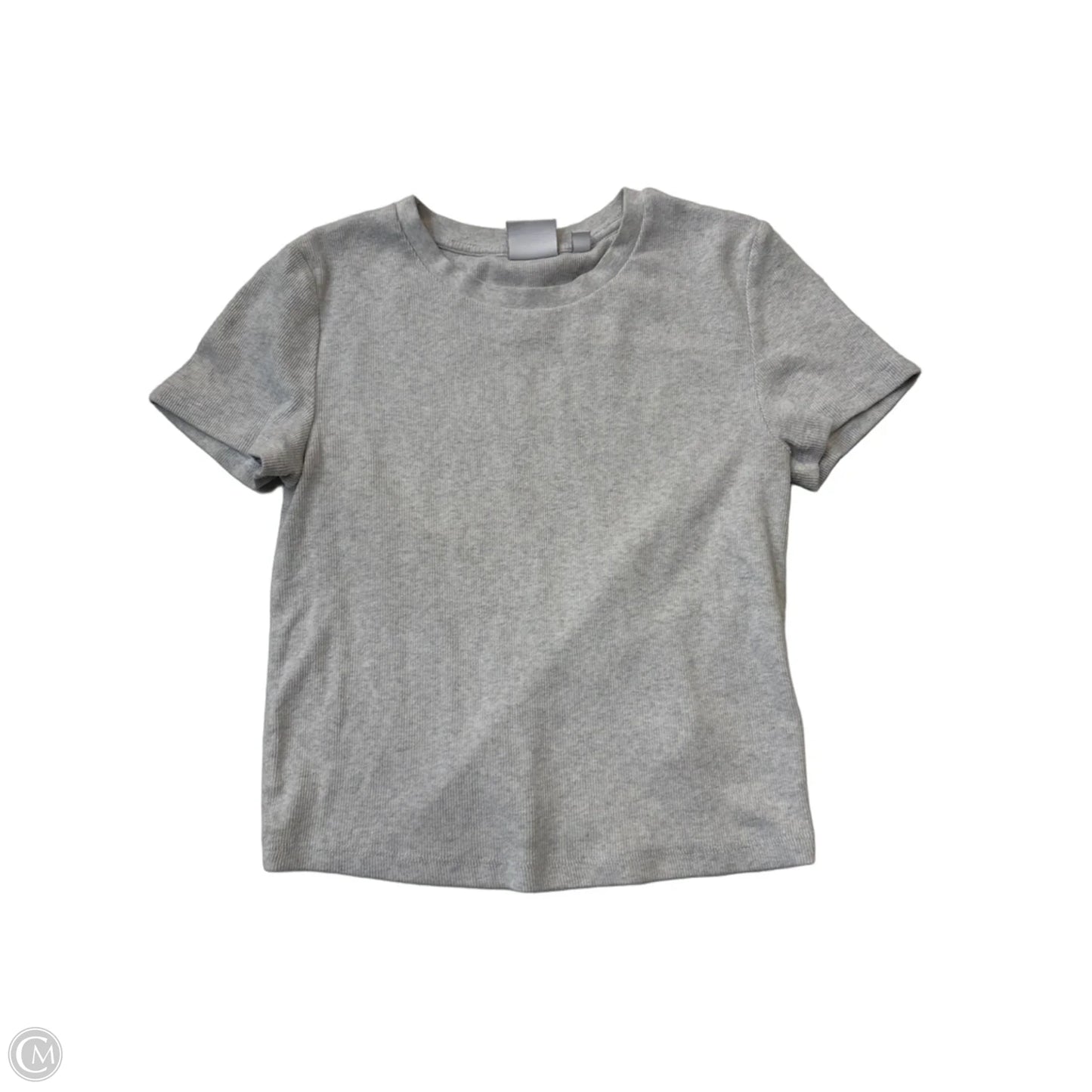 Top Short Sleeve By Tna In Grey, Size: S