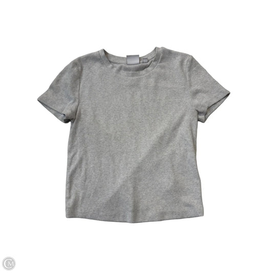Top Short Sleeve By Tna In Grey, Size: S
