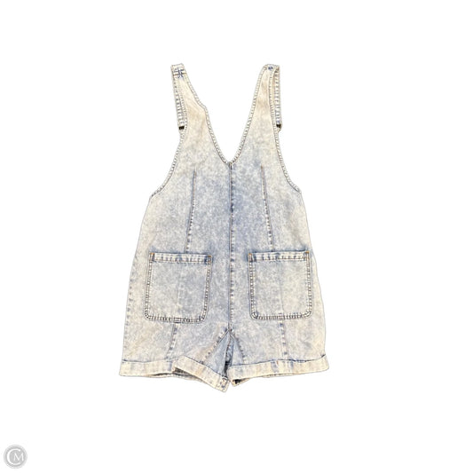 Shortalls By Clothes Mentor In Blue, Size: S