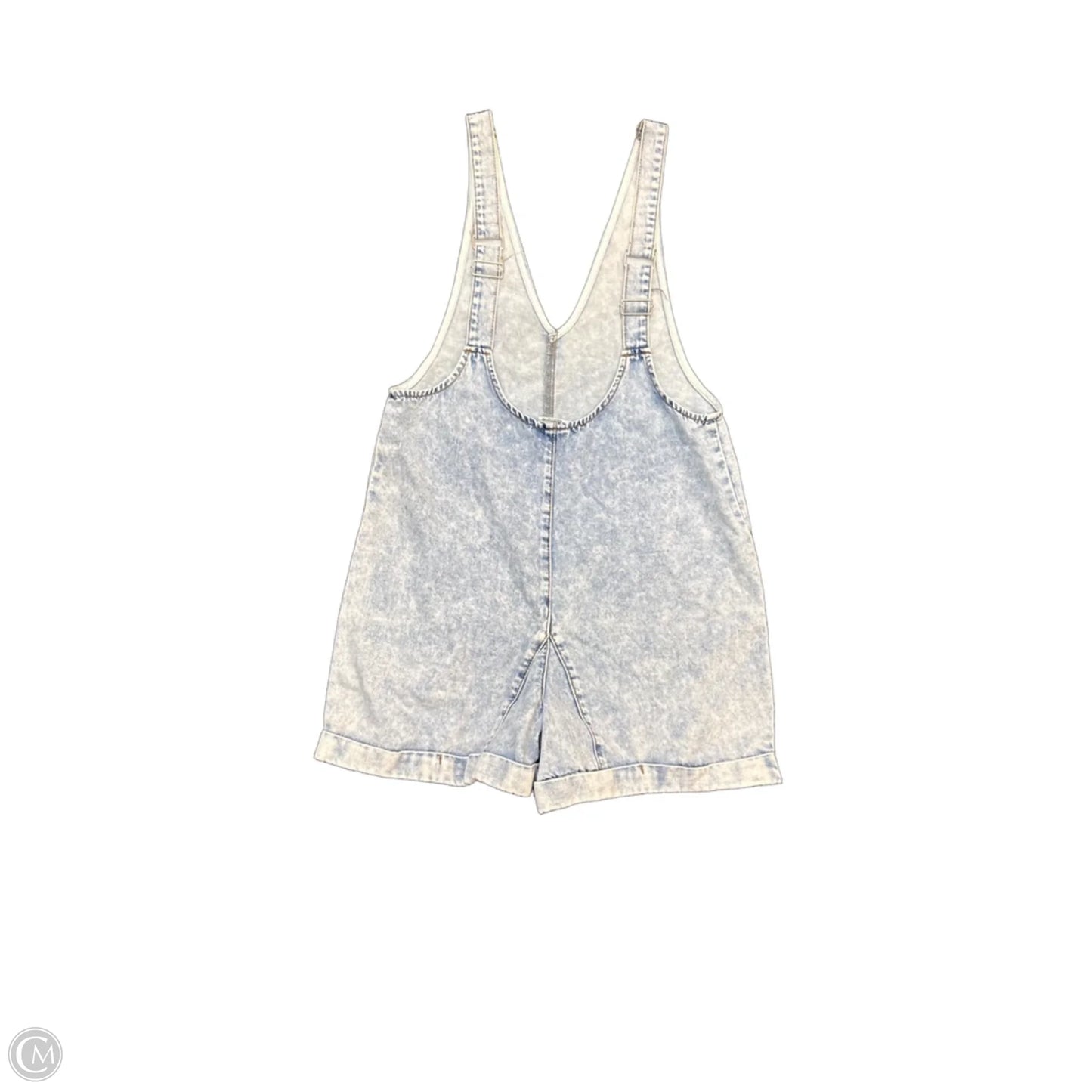 Shortalls By Clothes Mentor In Blue, Size: S