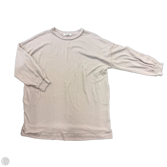 Tunic Long Sleeve By Three Bird Nest In Beige, Size: Xl