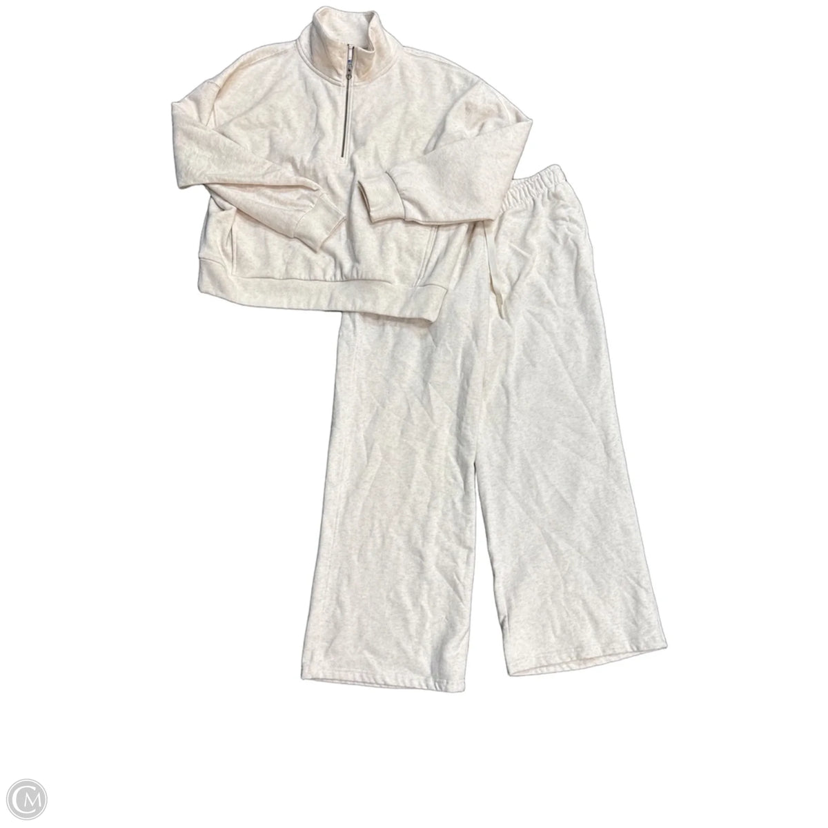 Pants Lounge By Cloud Nine In Cream, Size: M