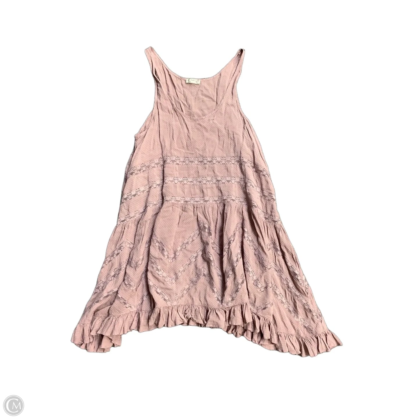 Top Sleeveless By Free People In Pink, Size: Xs