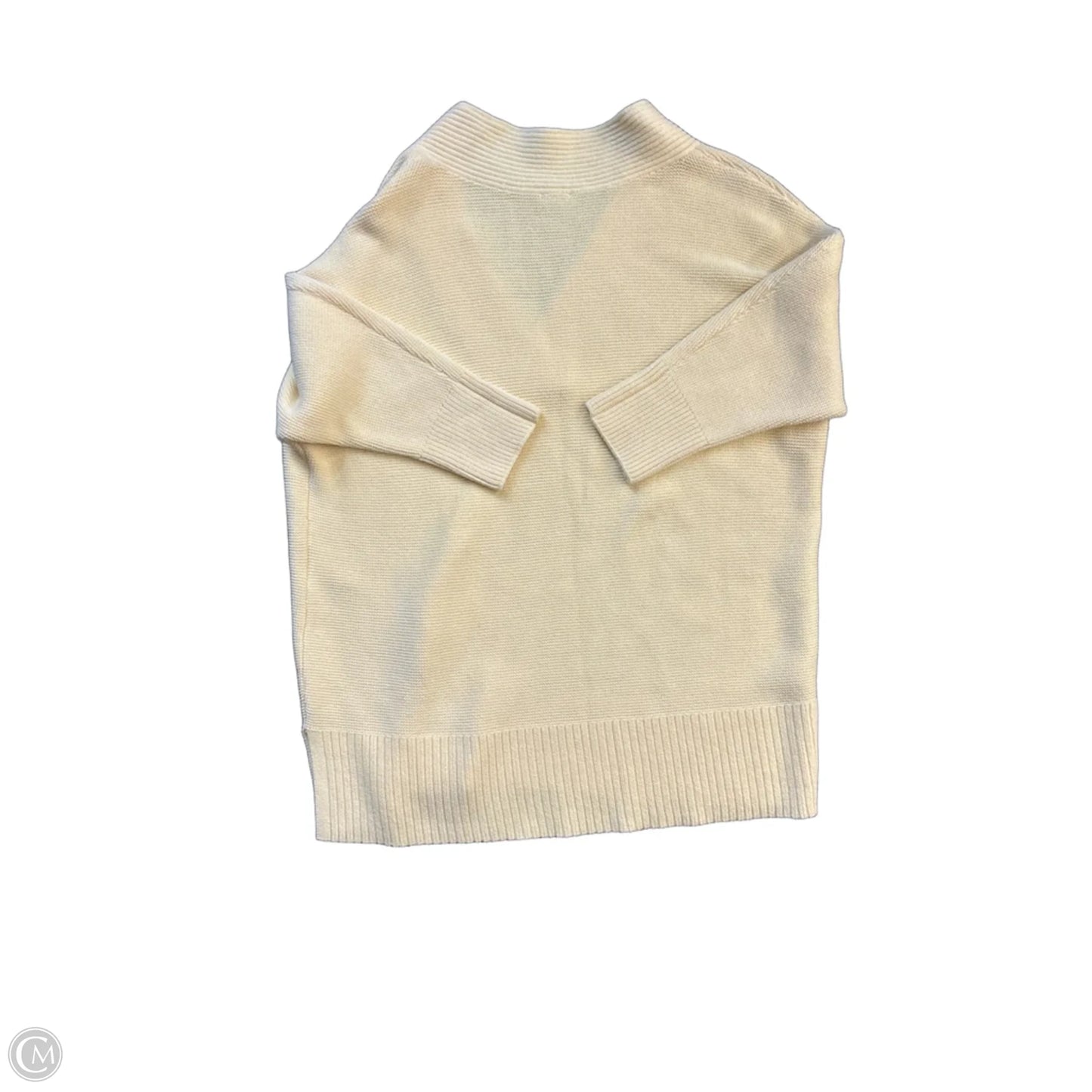 Sweater By Chicos In Yellow, Size: M
