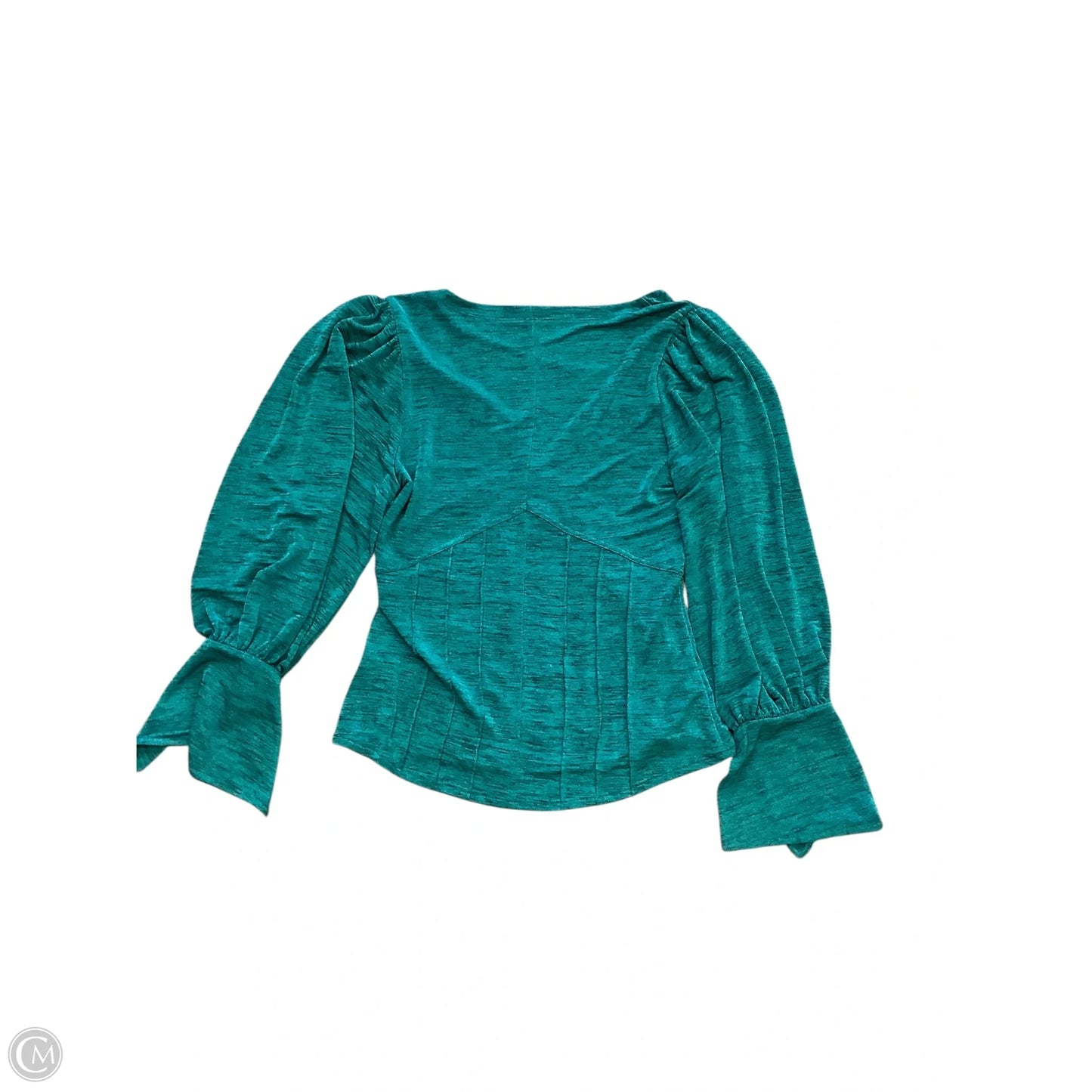 Top Long Sleeve By Free People In Green, Size: L