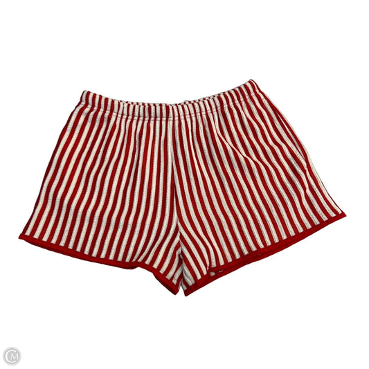 Shorts By Bailey Rose In Red & White, Size: S