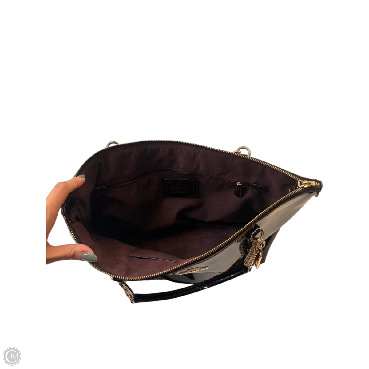 Tote Designer By Coach, Size: Large