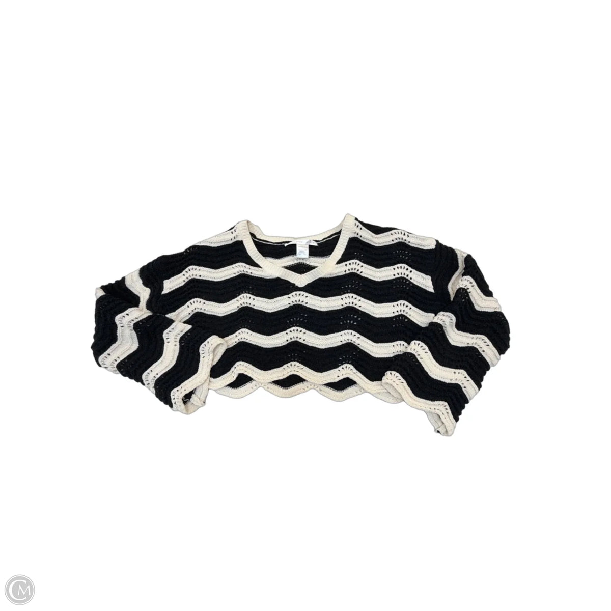 Sweater By Altard State In Black & White, Size: S