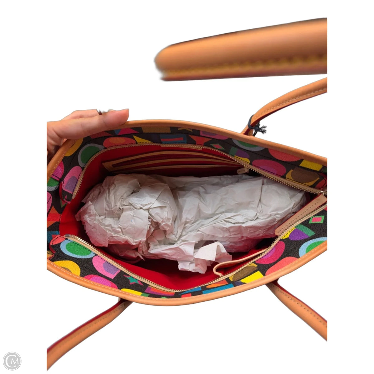 Handbag Designer By Dooney And Bourke, Size: Large