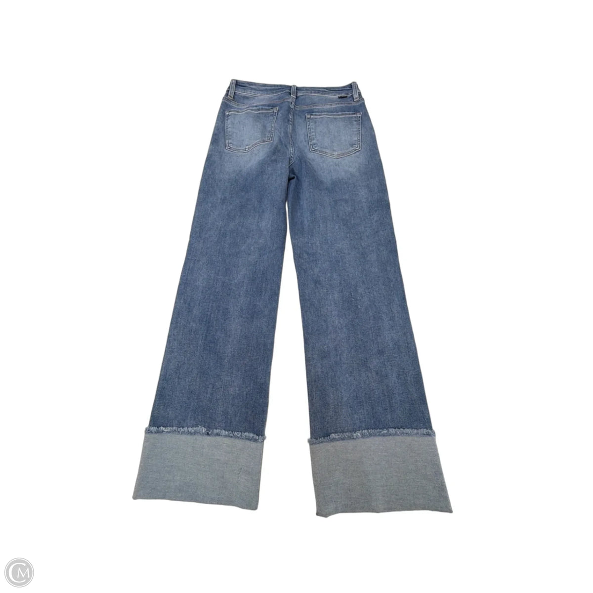 Jeans Cropped By Risen In Blue, Size: 12