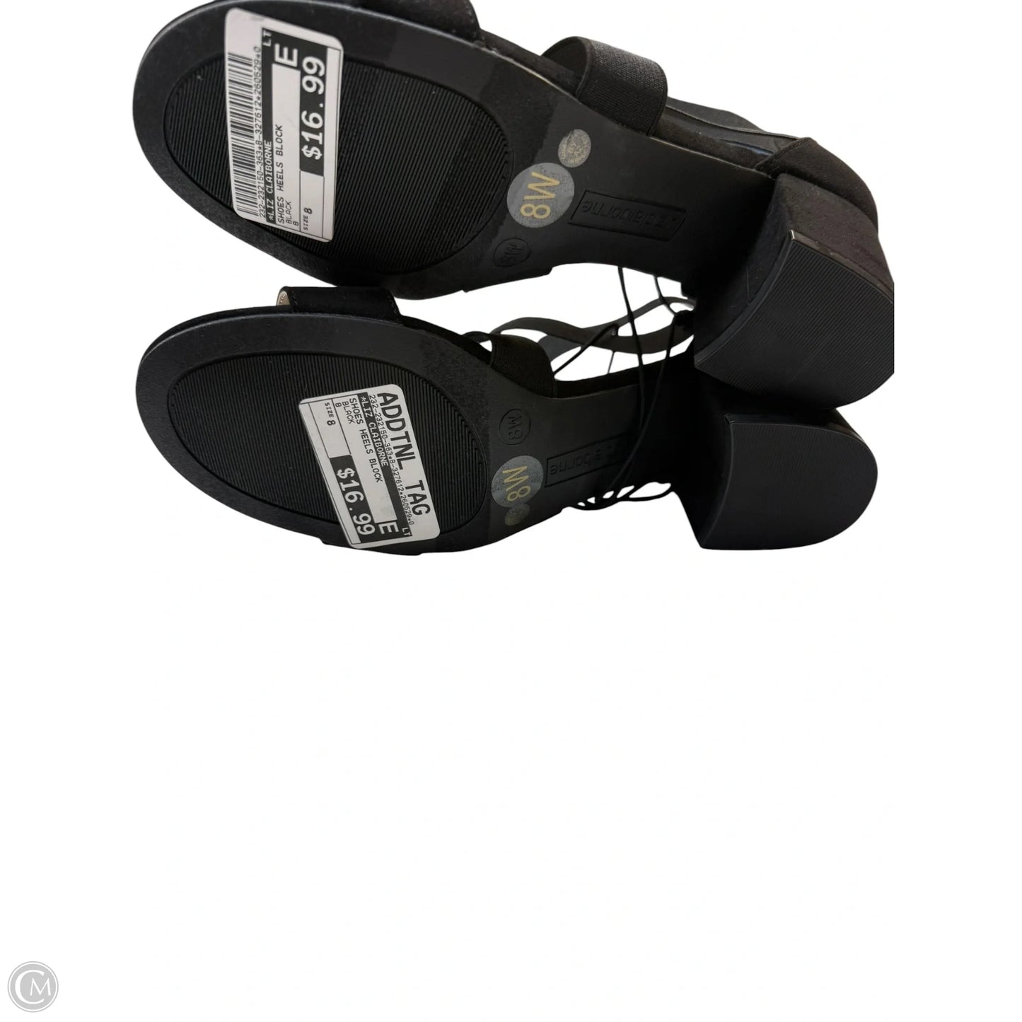 Shoes Heels Block By Liz Claiborne In Black, Size: 8