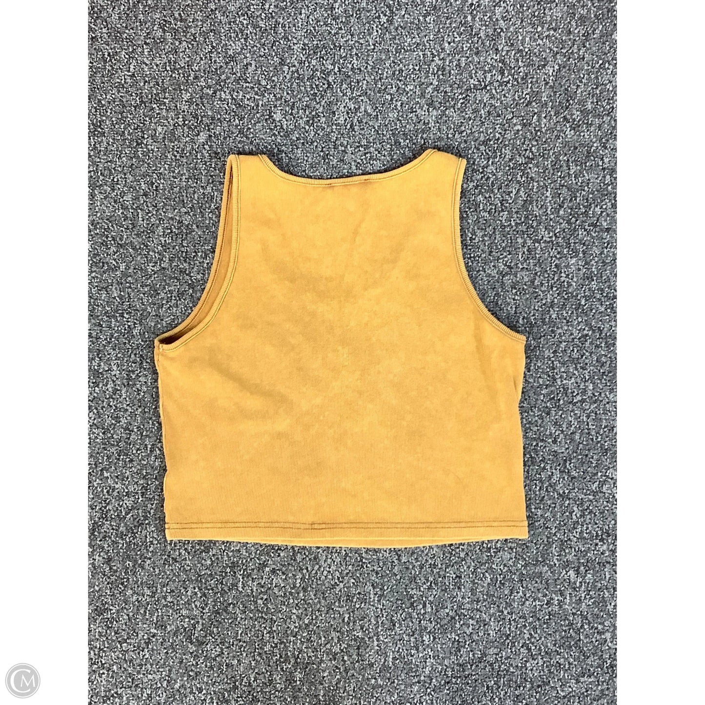 Tank Top By Clothes Mentor In Gold, Size: L