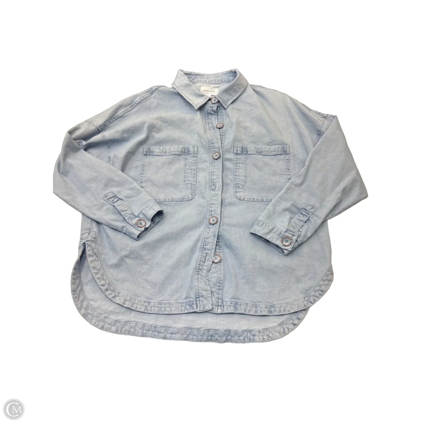 Jacket Denim By Dear John In Blue, Size: Xl