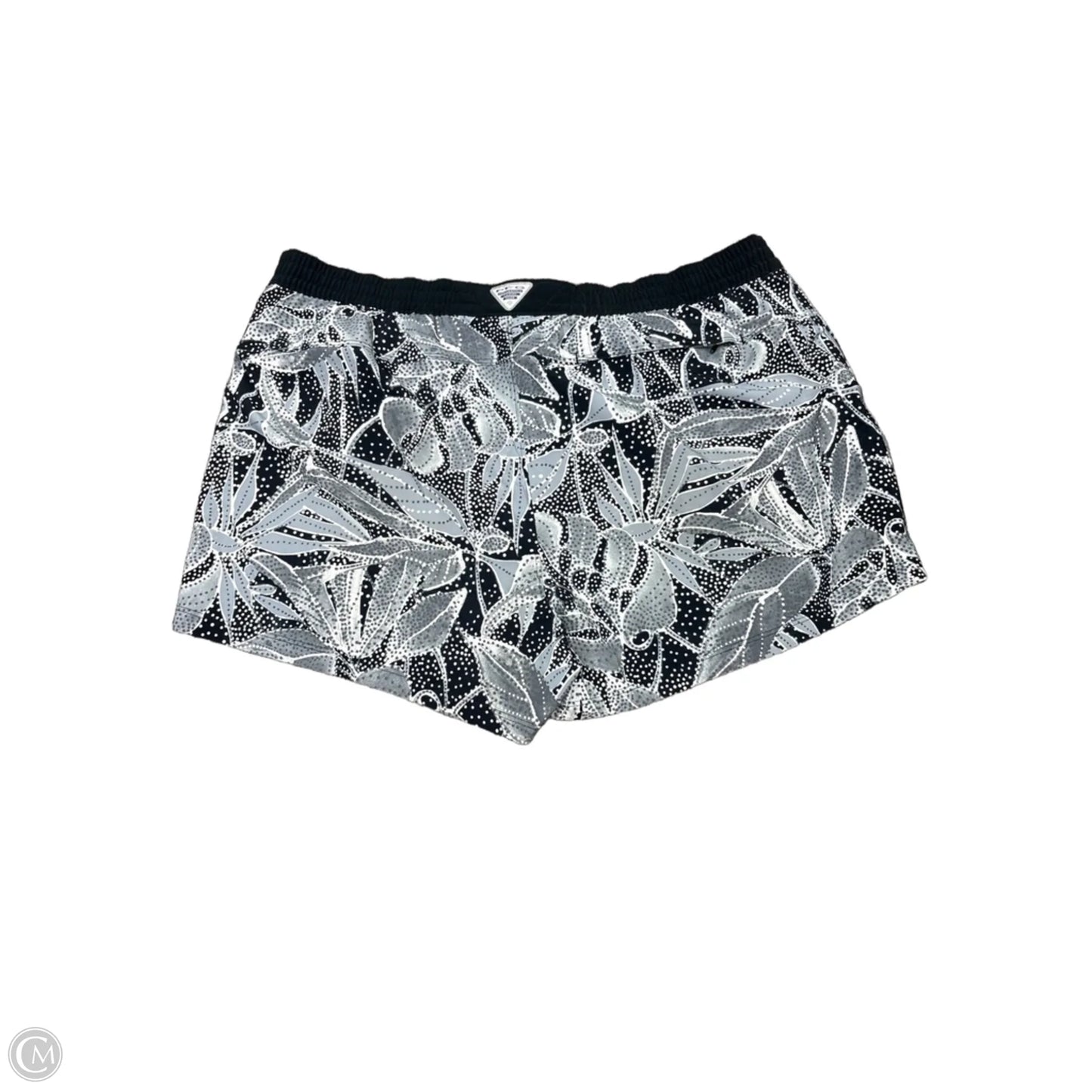 Athletic Shorts By Columbia In Black & Grey, Size: Xl