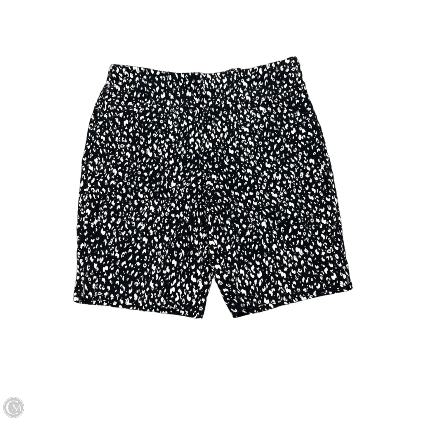 Shorts By Inc In Black & White, Size: 14