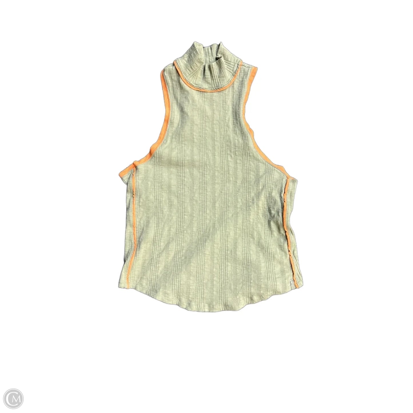 Top Sleeveless By We The Free In Green & Orange, Size: L