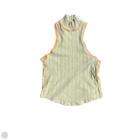 Top Sleeveless By We The Free In Green & Orange, Size: L