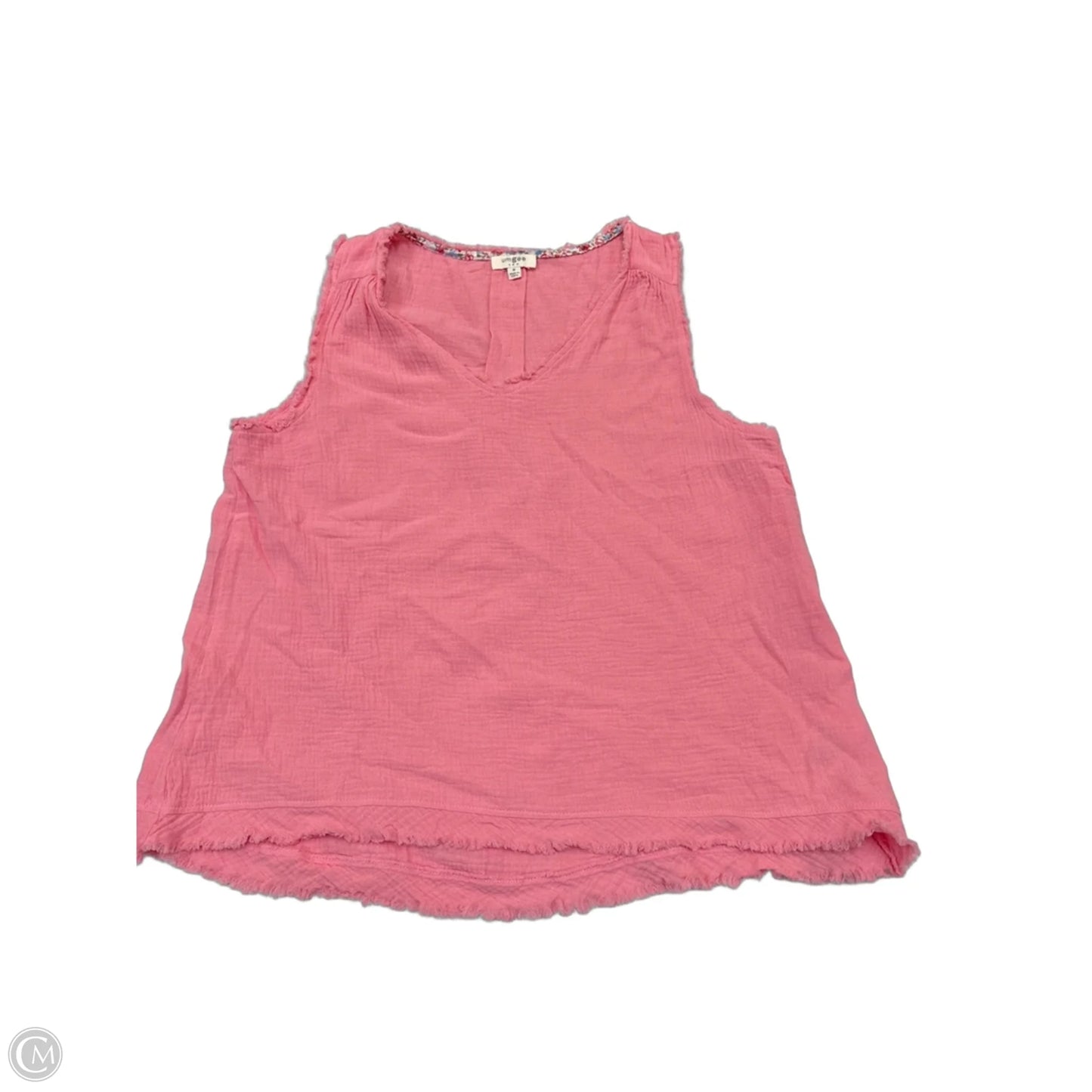 Top Sleeveless By Umgee In Pink, Size: M