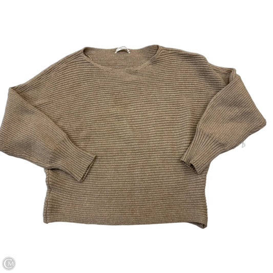 Sweater By Anthropologie In Beige, Size: Xl